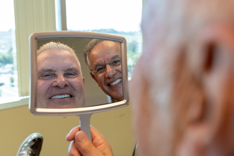 Mission Implant Center patient